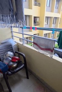 Balcony Image of 461 Sq.ft 1 BHK Apartment / Flat for sale in Ambuja Utalika Effieciency And Comfort, Mukundapur Kolkata for Rs. 3500000