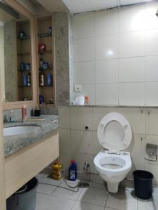 Bathroom Image of 671 Sq.ft 1 RK Apartment / Flat for rent in Assotech Cabana, Indirapuram Ghaziabad for Rs. 25000