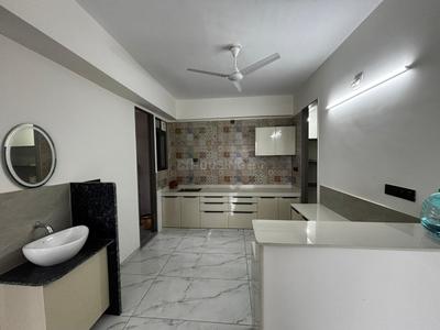 Kitchen Image of 1120 Sq.ft 3 BHK Apartment / Flat for rent in Manjalpur Vadodara for Rs. 25000