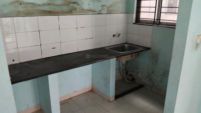 Kitchen Image of 420 Sq.ft 1 BHK Apartment / Flat for sale in Shapoorji Pallonji Shukhobrishti, New Town Kolkata for Rs. 2505000