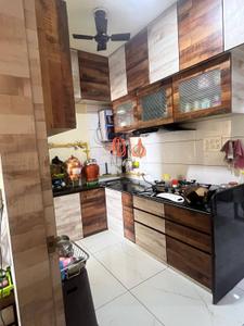 Kitchen Image of 412 Sq.ft 1 BHK Apartment / Flat for sale in Madhapar Rajkot for Rs. 2300000