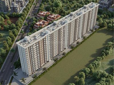 Image of 600 Sq.ft 2 BHK Apartment / Flat for sale in Santiago Skyarc, Chikhali, Pune for Rs. 4596000