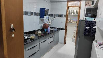 Kitchen Image of 1350 Sq.ft 2 BHK Apartment / Flat for sale in Seventh Paradise, Gota Ahmedabad for Rs. 8100000