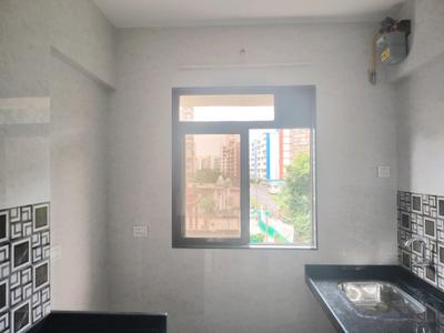 Kitchen Image of 420 Sq.ft 1 BHK Apartment / Flat for rent in Meet Ashok Smruti, Kasarvadavali Thane for Rs. 20500