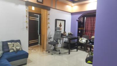 Living Room Image of 770 Sq.ft 1 BHK Apartment / Flat for sale in Kamothe Navi Mumbai for Rs. 7900000