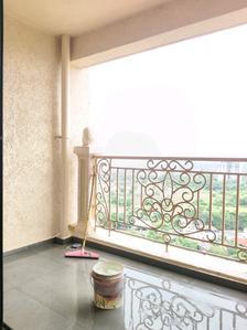 Living Room Image of 1115 Sq.ft 2 BHK Apartment / Flat for rent in Tharwani Majestic Towers Phase I, Kalyan West Kalyan for Rs. 29500