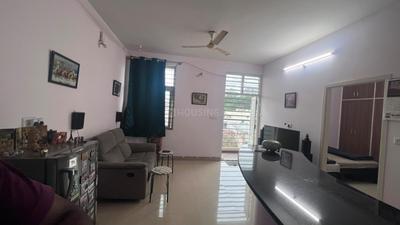 Hall Image of 700 Sq.ft 1 BHK Apartment / Flat for rent in Airavatam Serviced Apartments, Domlur Layout Bengaluru for Rs. 29000