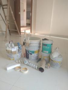 Kitchen Image of 960 Sq.ft 2 BHK Apartment / Flat for rent in Eklavya Skylark, Kharadi Pune for Rs. 28000
