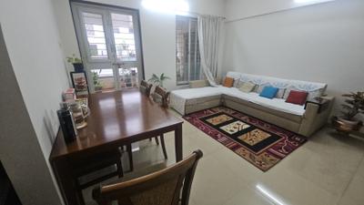 Living Room Image of 1150 Sq.ft 2 BHK Apartment / Flat for rent in Suhas Sudhanva, Kothrud Pune for Rs. 45000