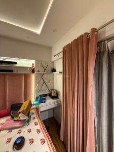 Bedroom Image of 1000 Sq.ft 2 BHK Apartment / Flat for rent in Raunak Tower, Pokhran- 2 Thane for Rs. 55000