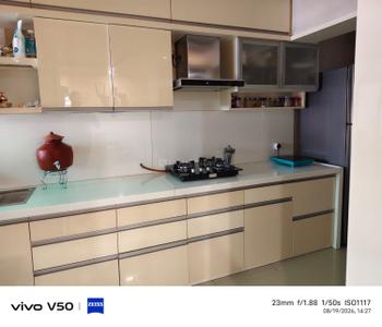 Kitchen Image of 1000 Sq.ft 3 BHK Apartment / Flat for sale in Alembic Alchemy Veda, Chhani Jakat Naka Vadodara for Rs. 9100000