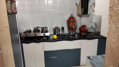 Kitchen Image of 1210 Sq.ft 2 BHK Apartment / Flat for sale in Pratap Pura Village Kalol for Rs. 3200000