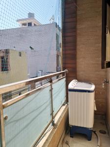 Bedroom One Image of 600 Sq.ft 2 BHK Builder Floor for rent in Nawada New Delhi for Rs. 17000