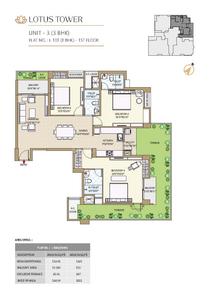 Image of 1660 Sq.ft 3.5 BHK Apartment / Flat for sale in Rasulgarh, Bhubaneswar for Rs. 16904300