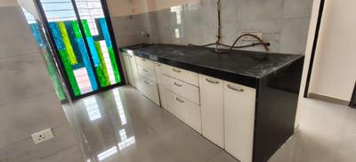 Kitchen Image of 750 Sq.ft 1 BHK Apartment / Flat for sale in Swaraj Kingston, Ulwe Navi Mumbai for Rs. 7450000
