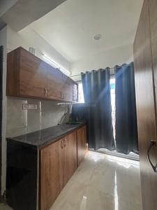 Kitchen Image of 550 Sq.ft 1 RK Apartment / Flat for rent in Mahalakshmi Nagar Indore for Rs. 17500