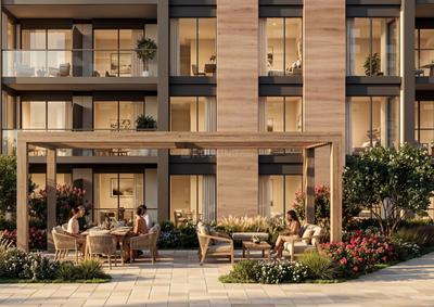 Balcony Image of 538 Sq.ft 1 BHK Apartment / Flat for sale in Dubai Hills Dubai for Rs. 26251777