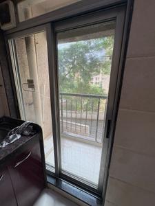 Kitchen Image of 650 Sq.ft 2 BHK Apartment / Flat for rent in Saptashree Height, Thane West Thane for Rs. 35000