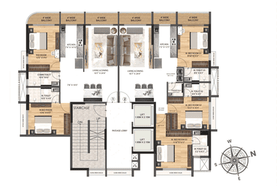 Image of 744 Sq.ft 2 BHK Apartment / Flat for sale in Dadar East, Mumbai for Rs. 37500000