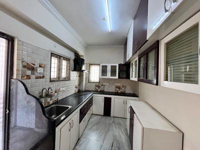 Kitchen Image of 1600 Sq.ft 3 BHK Apartment / Flat for rent in Manikonda Hyderabad for Rs. 38000