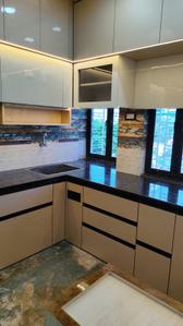 Kitchen Image of 1234 Sq.ft 3 BHK Apartment / Flat for sale in Airport Gate No. 3 Kolkata for Rs. 7200000