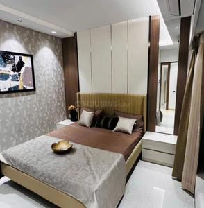Bedroom Image of 750 Sq.ft 1 BHK Apartment / Flat for rent in Gulmohar Queenstown, Kharadi Pune for Rs. 12000