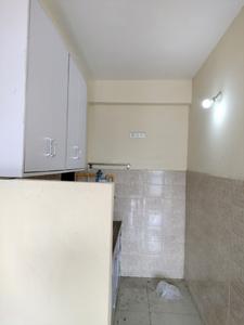 Kitchen Image of 600 Sq.ft 1 BHK Apartment / Flat for rent in Bharat Vihar New Delhi for Rs. 20000