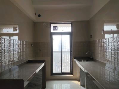 Kitchen Image of 700 Sq.ft 2 BHK Apartment / Flat for sale in Hum Solaris, Kandivali West Mumbai for Rs. 19000000