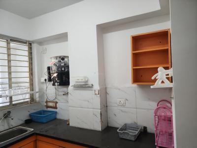 Kitchen Image of 600 Sq.ft 1 BHK Apartment / Flat for sale in Earthshastra Nariman Point, Mahalakshmi Nagar Indore for Rs. 2500000