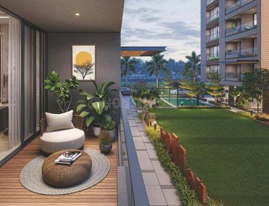 Balcony Image of 1921 Sq.ft 3 BHK Apartment / Flat for sale in Pal Gam Surat for Rs. 8600000
