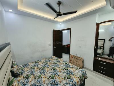 Bedroom Image of 1200 Sq.ft 2 BHK Builder Floor for rent in Ramesh Nagar New Delhi for Rs. 32000