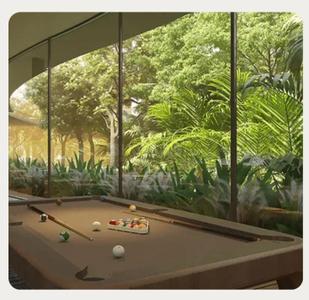 Balcony Image of 3300 Sq.ft 4 BHK Apartment / Flat for sale in Kavisha The Canvas, Bopal Ahmedabad for Rs. 16000000