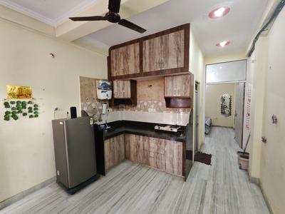 Kitchen Image of 400 Sq.ft 1 RK Builder Floor for rent in Jawahar Nagar Jaipur for Rs. 15000