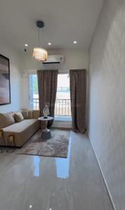 Living Room Image of 670 Sq.ft 1 BHK Apartment / Flat for sale in Prakriti Park Ashoka A Wing, Pisarve Navi Mumbai for Rs. 3800000