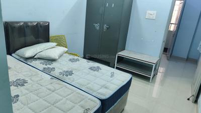 Bedroom Image of 610 Sq.ft 1 RK Apartment / Flat for rent in Gachibowli Hyderabad for Rs. 20000