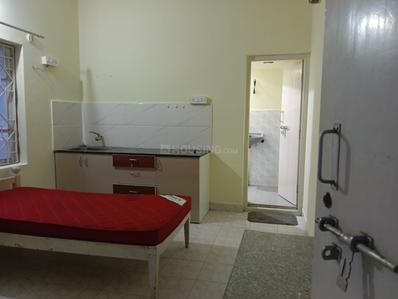 Bedroom Image of 387 Sq.ft 1 RK Independent House for rent in Murugeshpalya Bengaluru for Rs. 12000