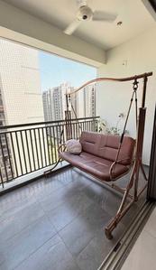 Balcony Image of 2300 Sq.ft 3 BHK Apartment / Flat for rent in Arham Luxuria, Paldi Ahmedabad for Rs. 50000
