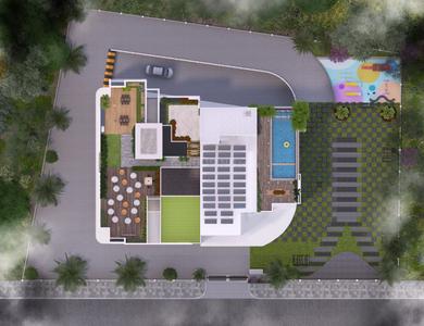 Image of 1128 Sq.ft 2 BHK Apartment / Flat for sale in J K Sahadeo Iris, Pashan, Pune for Rs. 9100000