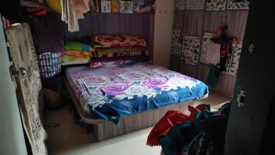 Bedroom Image of 550 Sq.ft 1 BHK Apartment / Flat for sale in Nirman Vrindavan Gardens, Shramik Nagar Nashik for Rs. 2300000