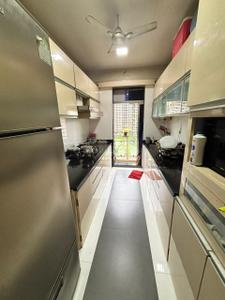 Kitchen Image of 1010 Sq.ft 2 BHK Apartment / Flat for sale in Amber Enclave, Thakurli Thane for Rs. 7600000