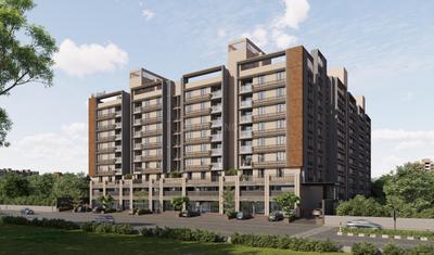 Image of 1850 Sq.ft 3 BHK Apartment / Flat for sale in South Bopal, Ahmedabad for Rs. 7955000