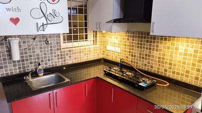 Kitchen Image of 974 Sq.ft 2 BHK Apartment / Flat for sale in SJR Parkway Homes, Rayasandra Bengaluru for Rs. 11000000
