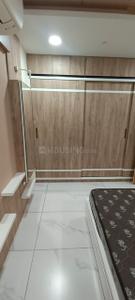 Bedroom Image of 1300 Sq.ft 3 BHK Apartment / Flat for rent in Yogi Nagar Rajkot for Rs. 32000