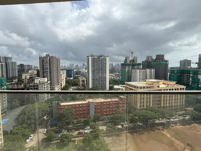 Balcony Image of 1200 Sq.ft 2 BHK Apartment / Flat for sale in Pittie Antariksh Ace, Bandra East Mumbai for Rs. 35000000