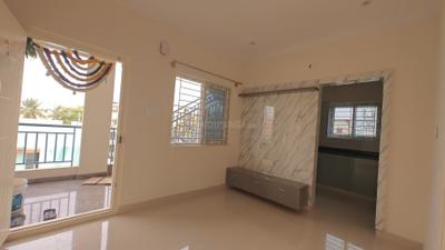 Living Room Image of 600 Sq.ft 1 BHK Apartment / Flat for rent in Kaggadasapura Bengaluru for Rs. 24750