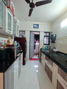 Kitchen Image of 1050 Sq.ft 2 BHK Apartment / Flat for rent in DSK Meghmalhar, Dhayari Pune for Rs. 20000
