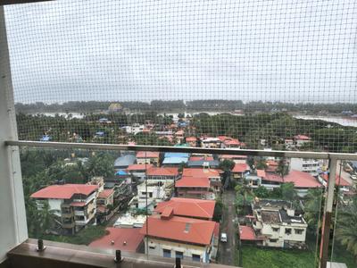 Balcony Image of 1705 Sq.ft 3 BHK Apartment / Flat for rent in Global Riva, Kodailbail Mangalore for Rs. 55000