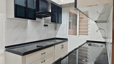 Kitchen Image of 1353 Sq.ft 3 BHK Apartment / Flat for rent in Urbanrise On Cloud 33, Bachupally Hyderabad for Rs. 40000