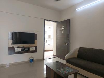 Living Room Image of 650 Sq.ft 1 BHK Apartment / Flat for rent in Heera Pearl, Fursungi Pune for Rs. 18000