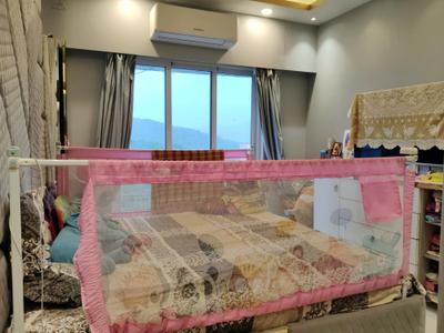 Bedroom Image of 1180 Sq.ft 3 BHK Apartment / Flat for sale in Rosa Bella, Hiranandani Estate Thane for Rs. 19500000